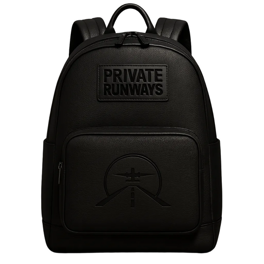 Pre Order Private Runways “Airspace Control” Leather Backpack